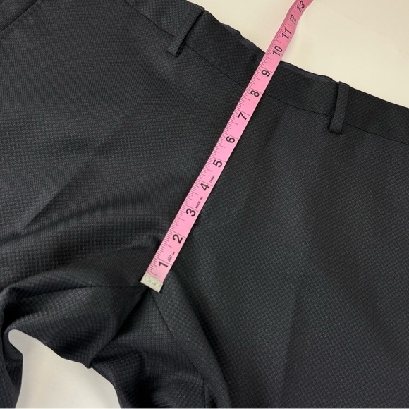 NEW Ted Baker London Pants Mens 35 R Black Roger Patterned Dress Pant NWOT - Picture 7 of 9